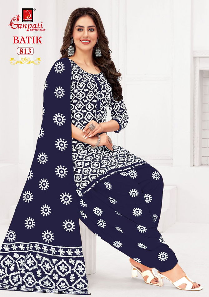 Patiyala Vol 8 By Ganpati Batik Printed Cotton Dress Material Wholesalers In Delhi
